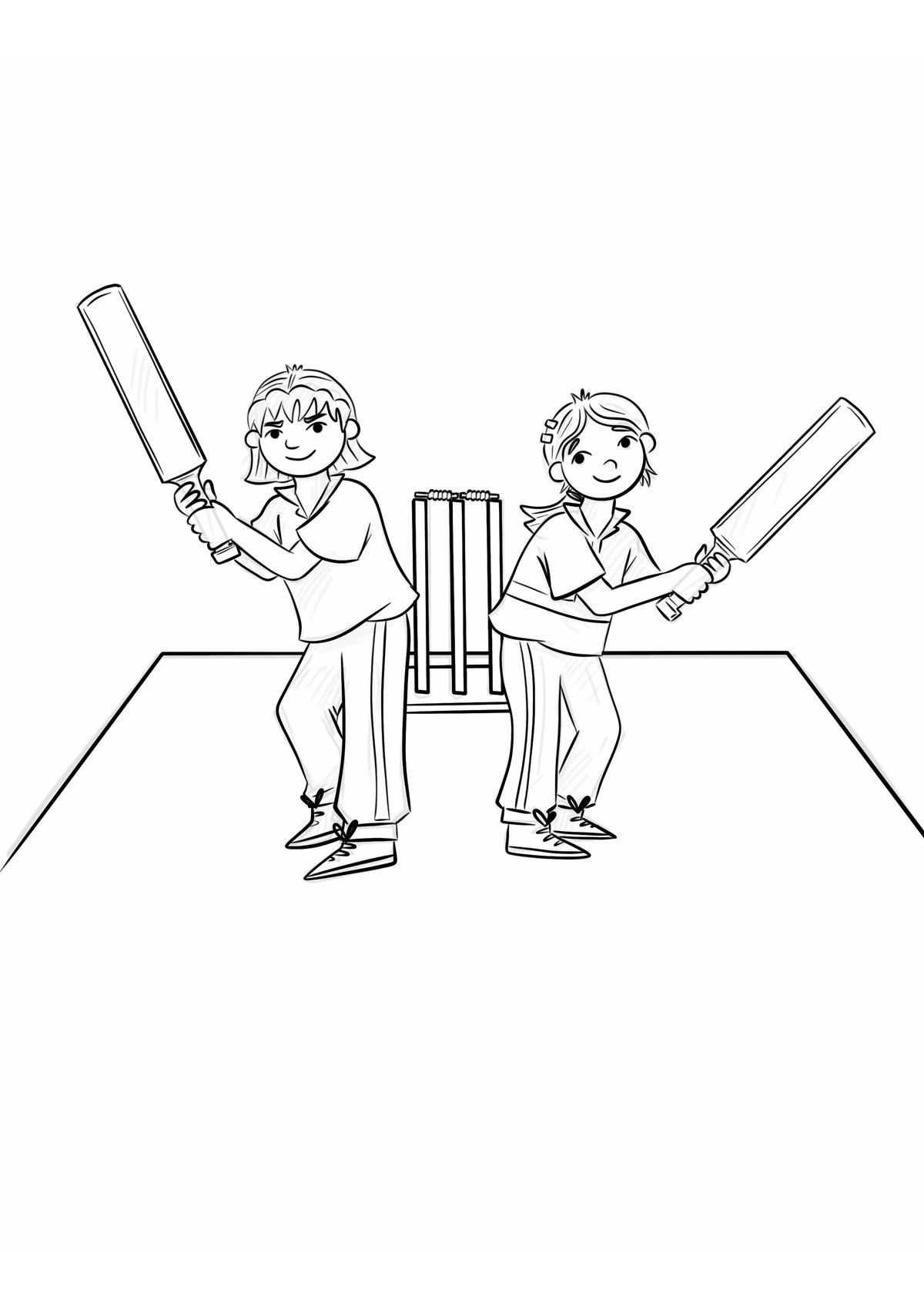 Britta Bowls Beauties Set of 3 Colouring Pages